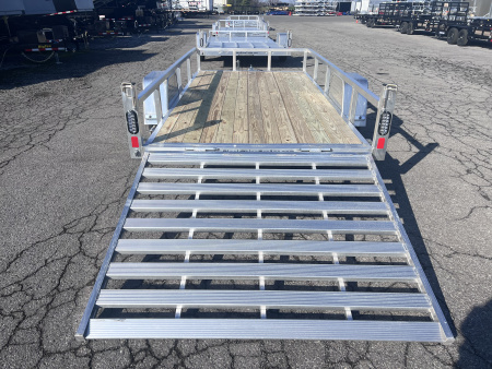 New 2026 Black Rhino 6x12 3K Wood Deck Utility Trailer