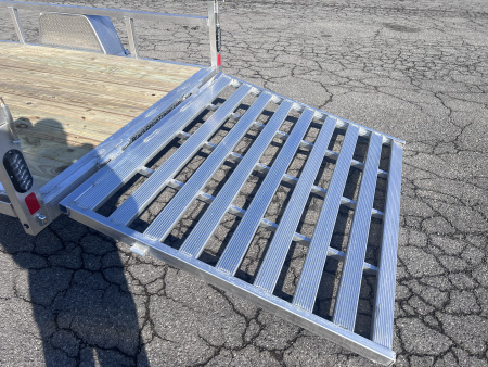 New 2026 Black Rhino 6x12 3K Wood Deck Utility Trailer