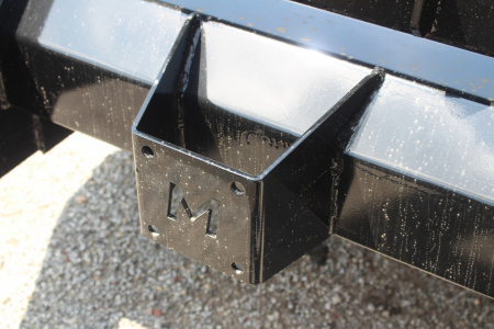 New 2026 Moritz 7' x 16' + 6' Low Pro - Hydraulic Power Tail - Equipment Trailer - 16000# GVW