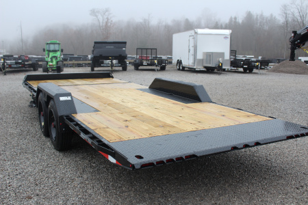 New 2026 Moritz 7' x 16' + 4' Low Pro - Gravity Tilt - Tilt Trailer - 22900# GVW