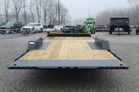 New 2026 Moritz 7' x 16' + 4' Low Pro - Gravity Tilt - Tilt Trailer - 22900# GVW