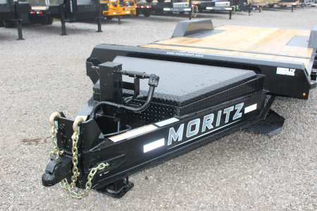 New 2026 Moritz 7' x 16' + 4' Low Pro - Gravity Tilt - Tilt Trailer - 22900# GVW