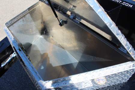 New 2025 Moritz 8' 6" x 20' + 4' Deckover Flatbed w/ Beavertail - Aluminum Ramps - 14,000# GVW