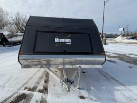 New 2026 Mission MFS 101x12 Crossover Enclosed Snowmobile Trailer