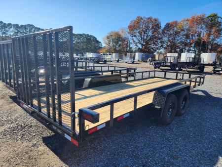 New 2026 Down 2 Earth Trailers 20ft 10K Utility w/ Gate Car / Racing Trailer