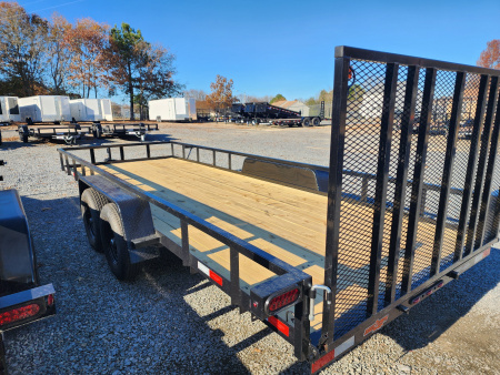 New 2026 Down 2 Earth Trailers 20ft 10K Utility w/ Gate Car / Racing Trailer