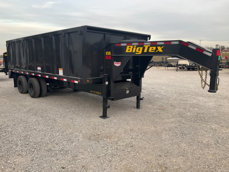 2026 Big Tex 92"x20' 25K Tandem Dual Gooseneck Dump Trailer w/ 48" Sides – 25DU