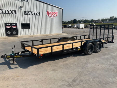 New 2026 Big Tex 83 x20' BP Tandem Axle Utility Trailer – 70PI