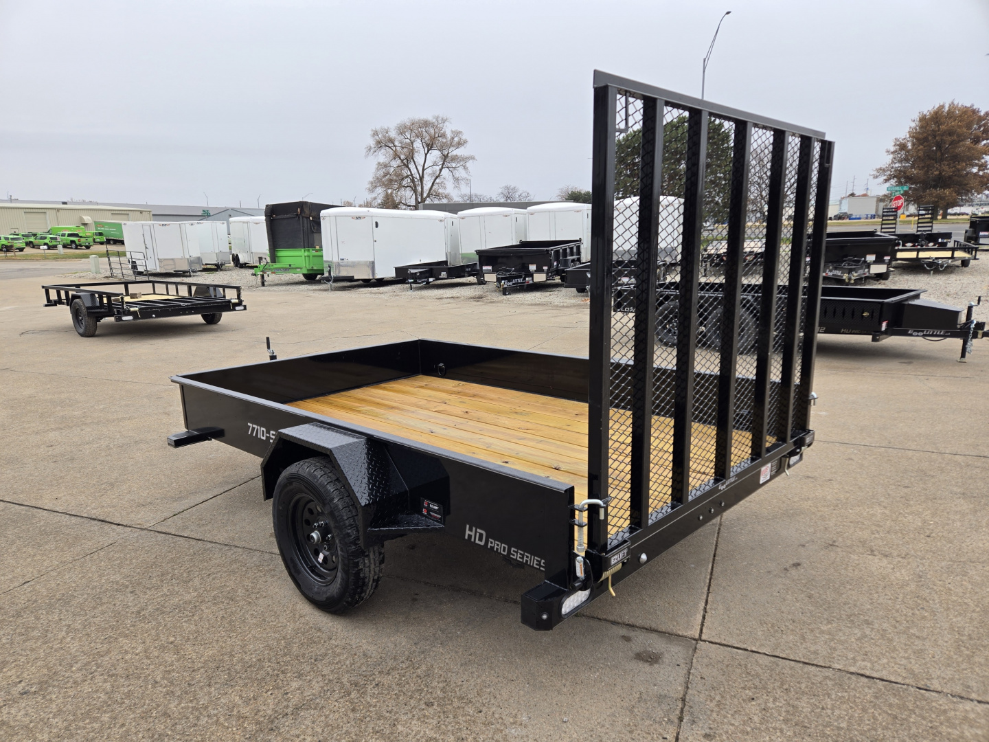 New 2026 Doolittle Trailers 77x10 Solid Side 3K Utility Trailer