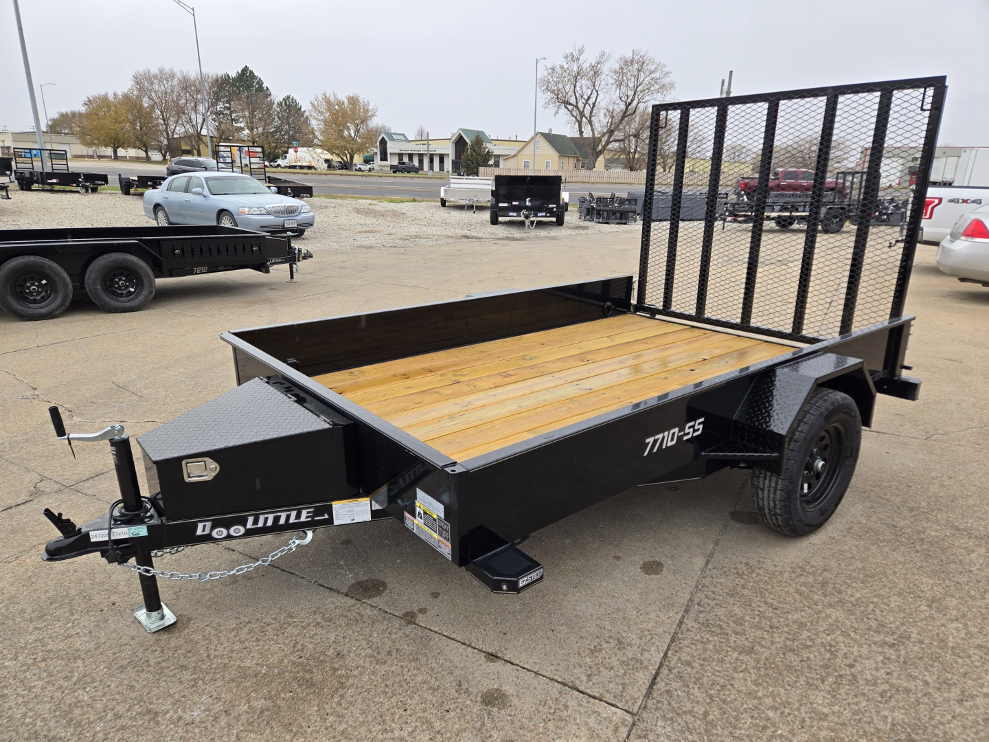 New 2026 Doolittle Trailers 77x10 Solid Side 3K Utility Trailer