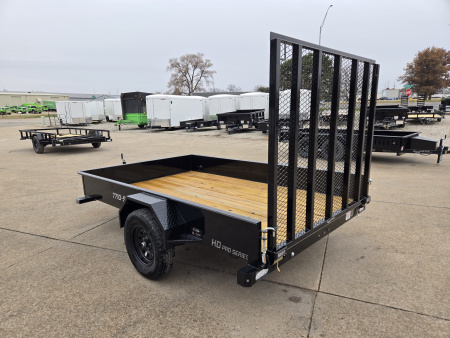 New 2026 Doolittle Trailers 77x10 Solid Side 3K Utility Trailer
