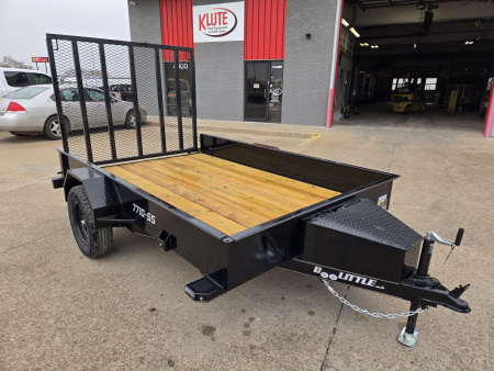 New 2026 Doolittle Trailers 77x10 Solid Side 3K Utility Trailer