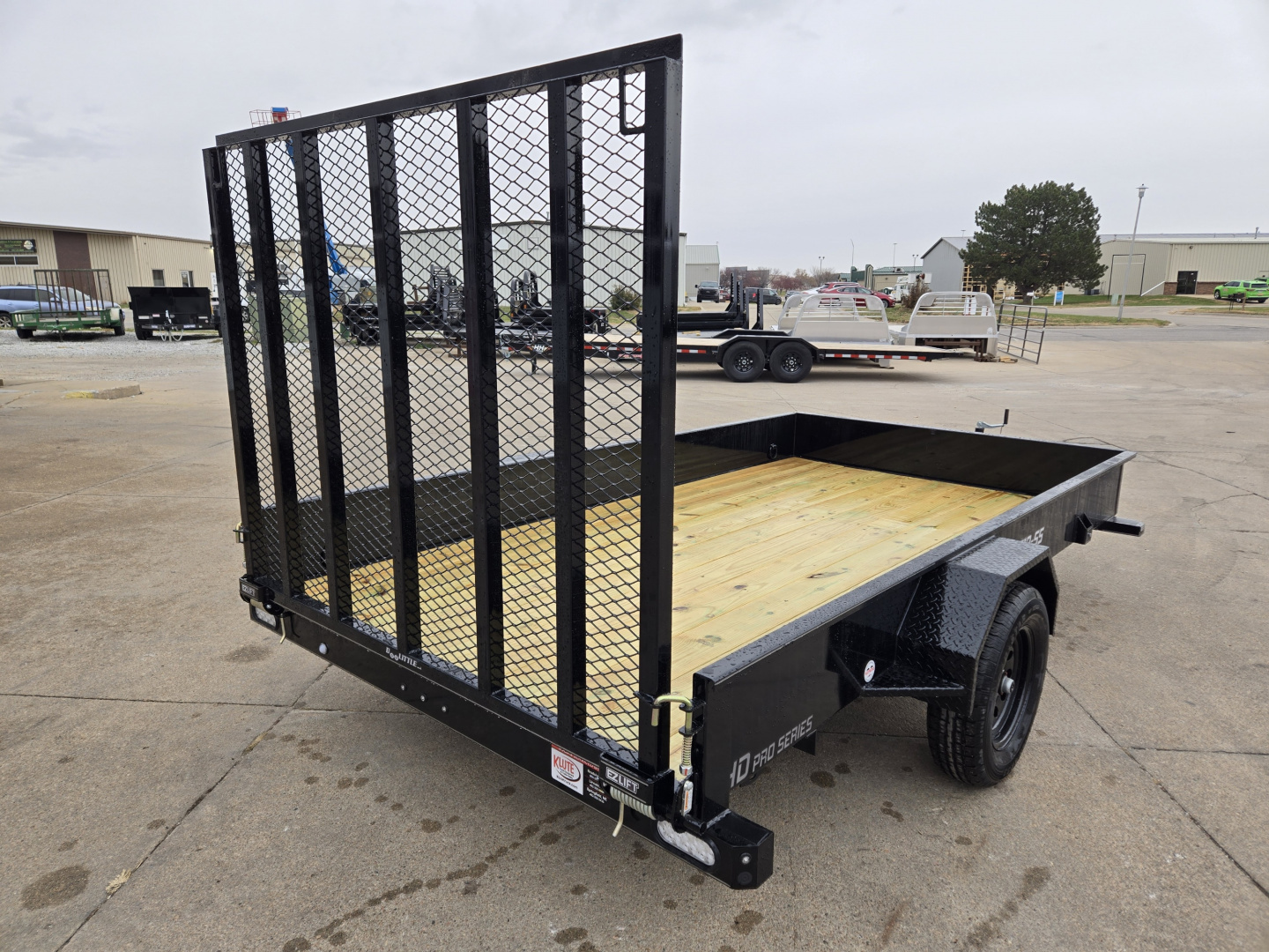 New 2026 Doolittle Trailers 77x12 Solid Side 3K Utility Trailer