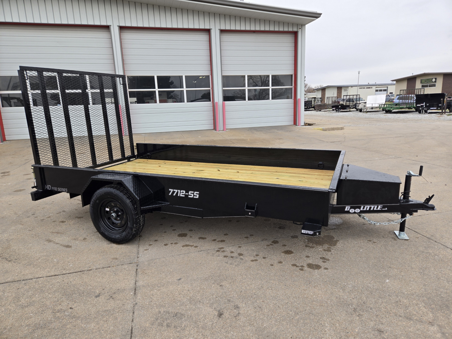 New 2026 Doolittle Trailers 77x12 Solid Side 3K Utility Trailer