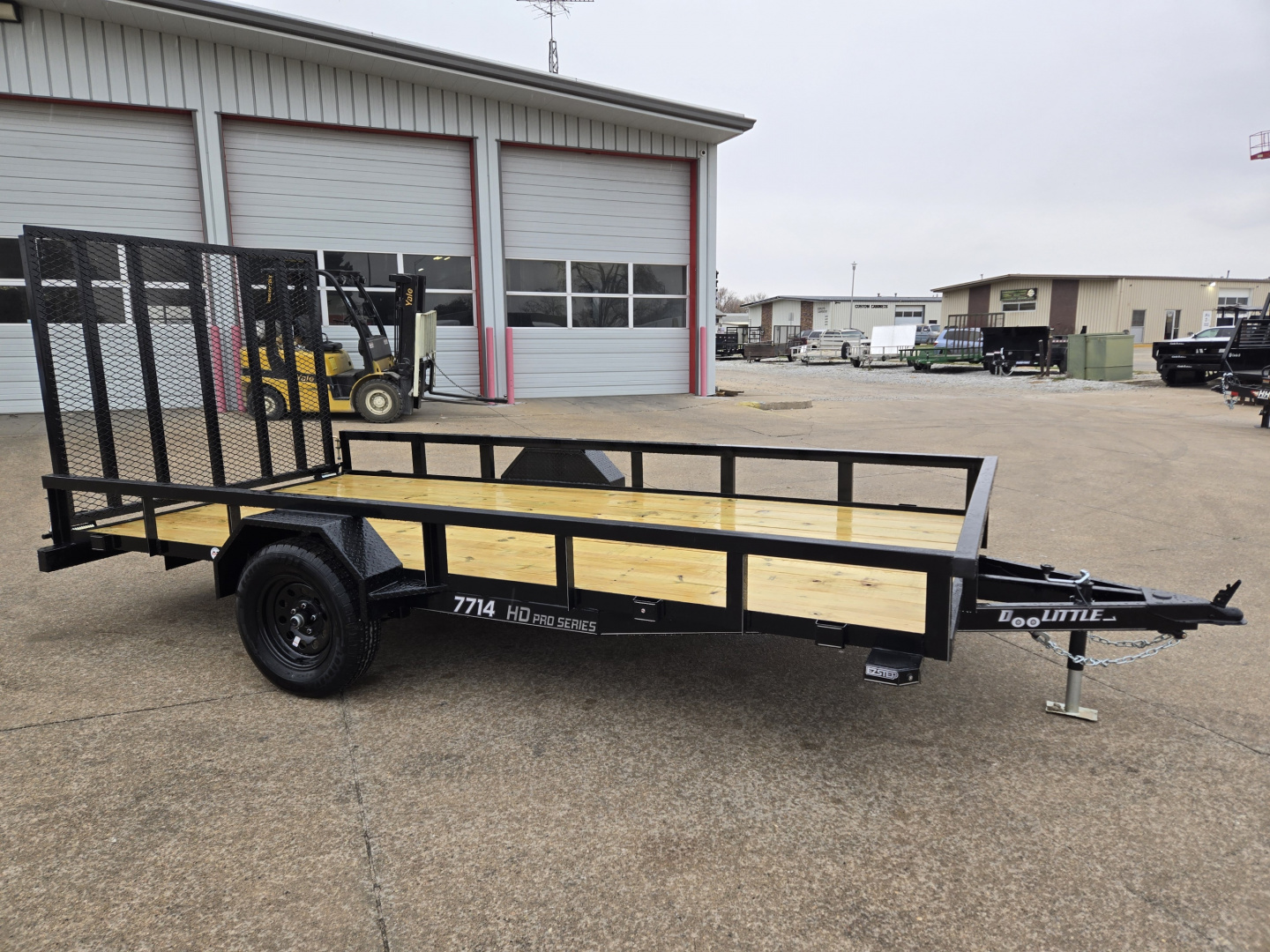 New 2026 Doolittle Trailers 77x14 Tube Top 3K Utility Trailer