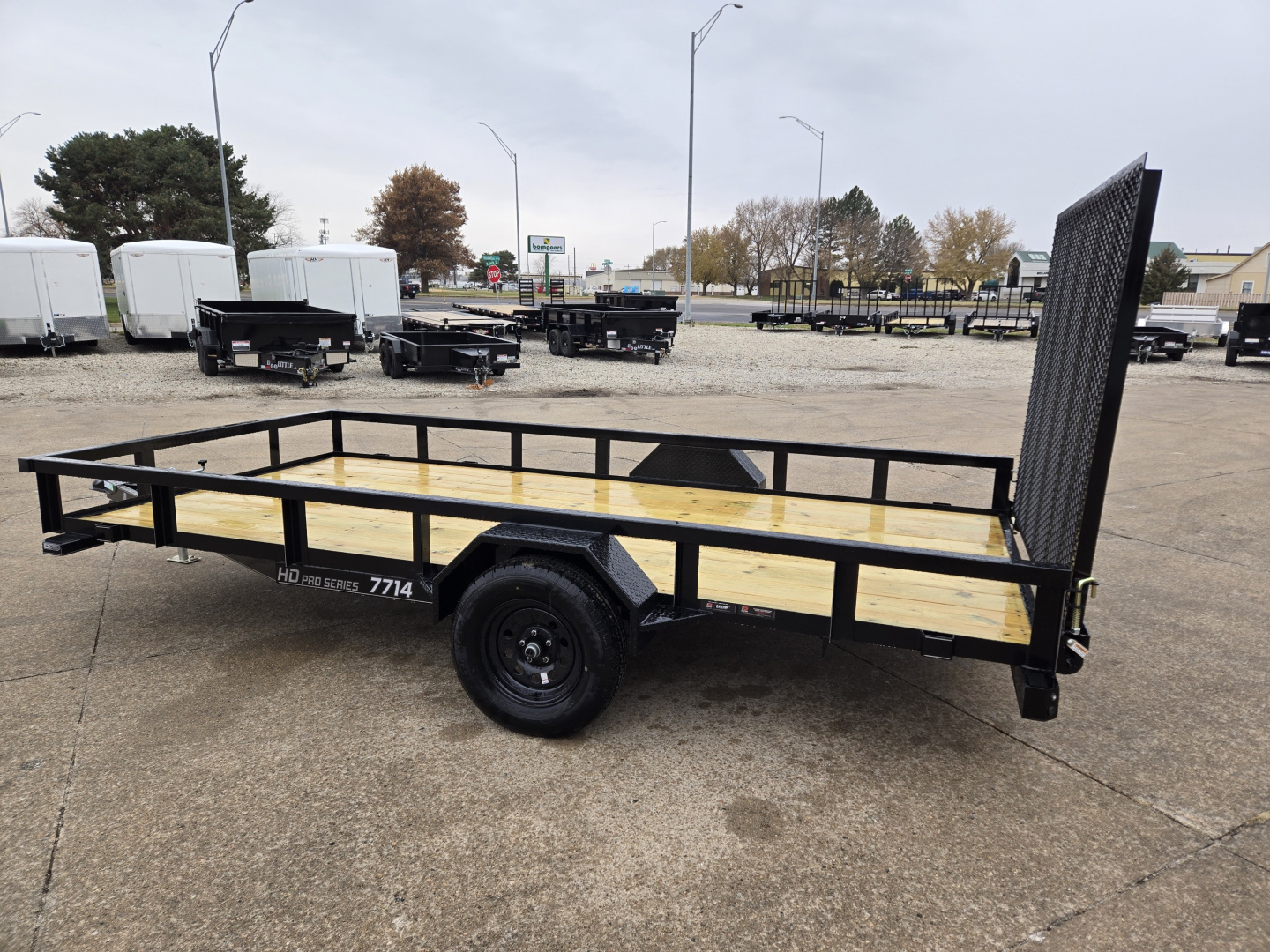 New 2026 Doolittle Trailers 77x14 Tube Top 3K Utility Trailer