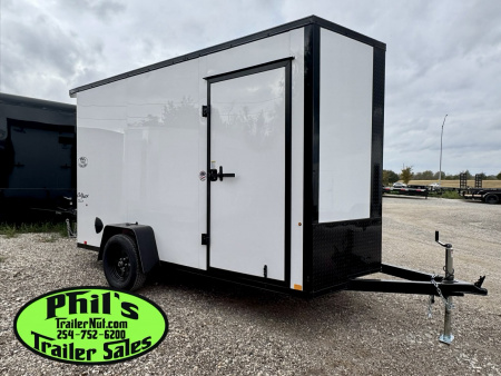 New 2026 Pace American 6X12 ENCLOSED TRAILER Cargo / Enclosed Trailer UPGRADED 7' INTERIOR & REAR WING!!
