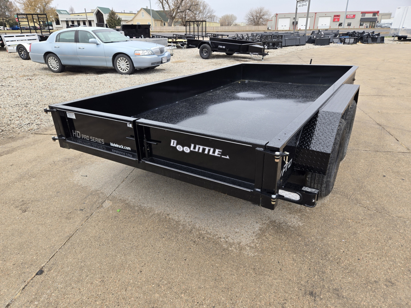 New 2026 Doolittle Trailers 72x12 7K Micro Dump Trailer