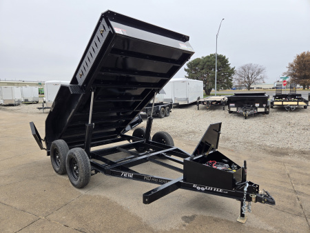 New 2026 Doolittle Trailers 72x12 7K Micro Dump Trailer
