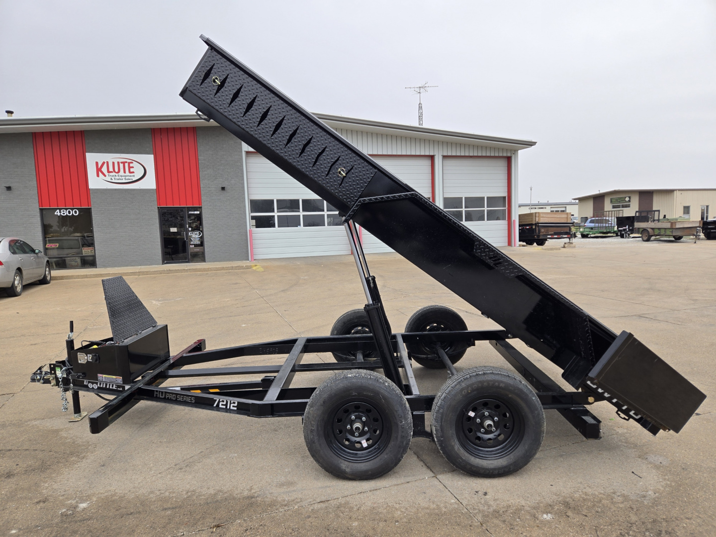 New 2026 Doolittle Trailers 72x12 7K Micro Dump Trailer