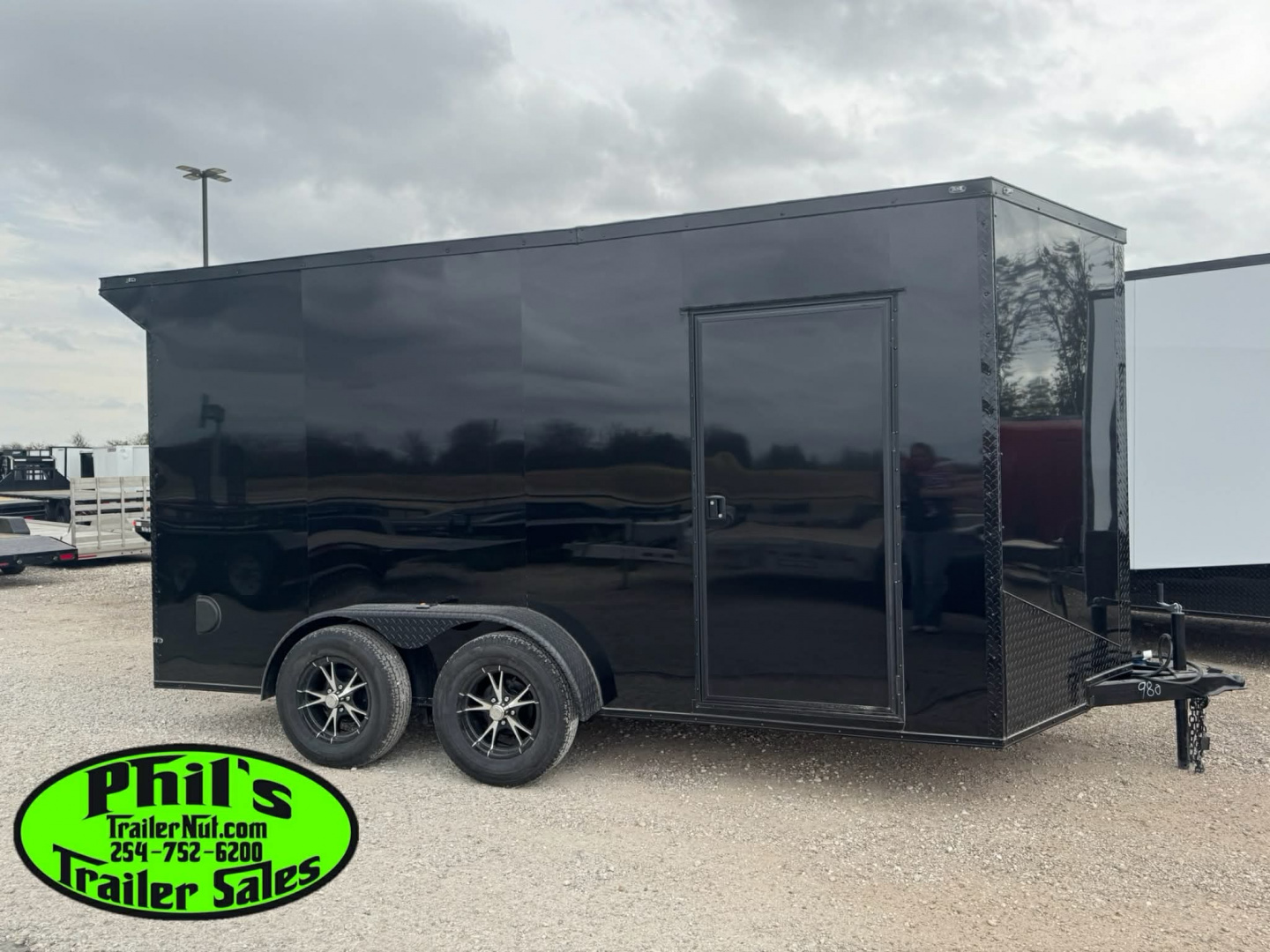 New 7X14 ENCLOSED TRAILER Cargo / Enclosed Trailer UPGRADED .080 ...