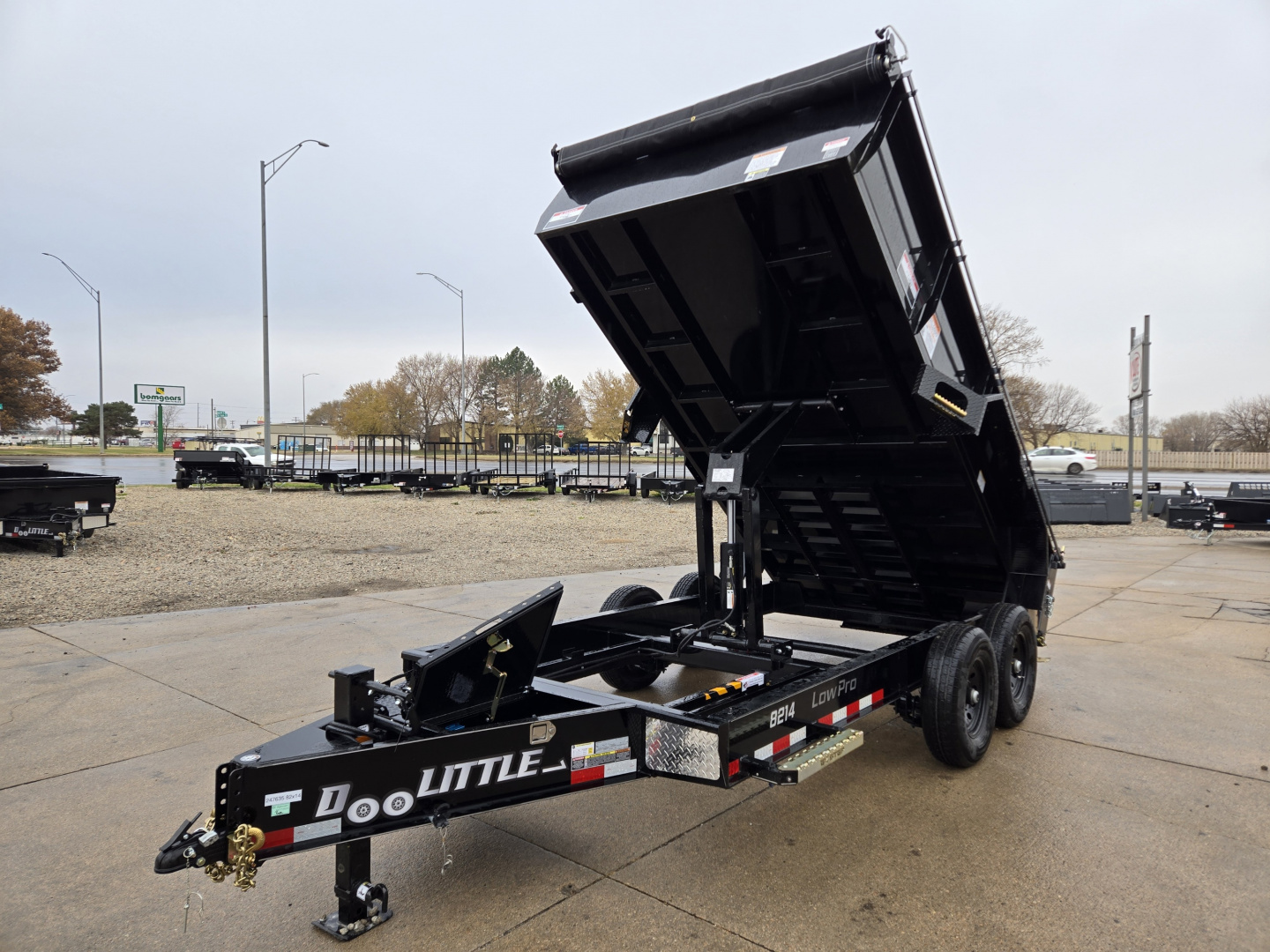 New 2026 Doolittle Trailers 82x14 14K I-Beam Master Dump Trailer