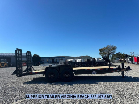 New 2026 Down 2 Earth Trailers 20ft 14K w/ Fold Up Ramps Equipment Trailer