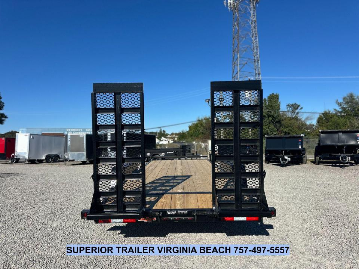 New 2026 Down 2 Earth Trailers 20ft 14K w/ Fold Up Ramps Equipment Trailer