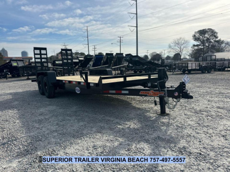 New 2026 Down 2 Earth Trailers 20ft 14K w/ Fold Up Ramps Equipment Trailer