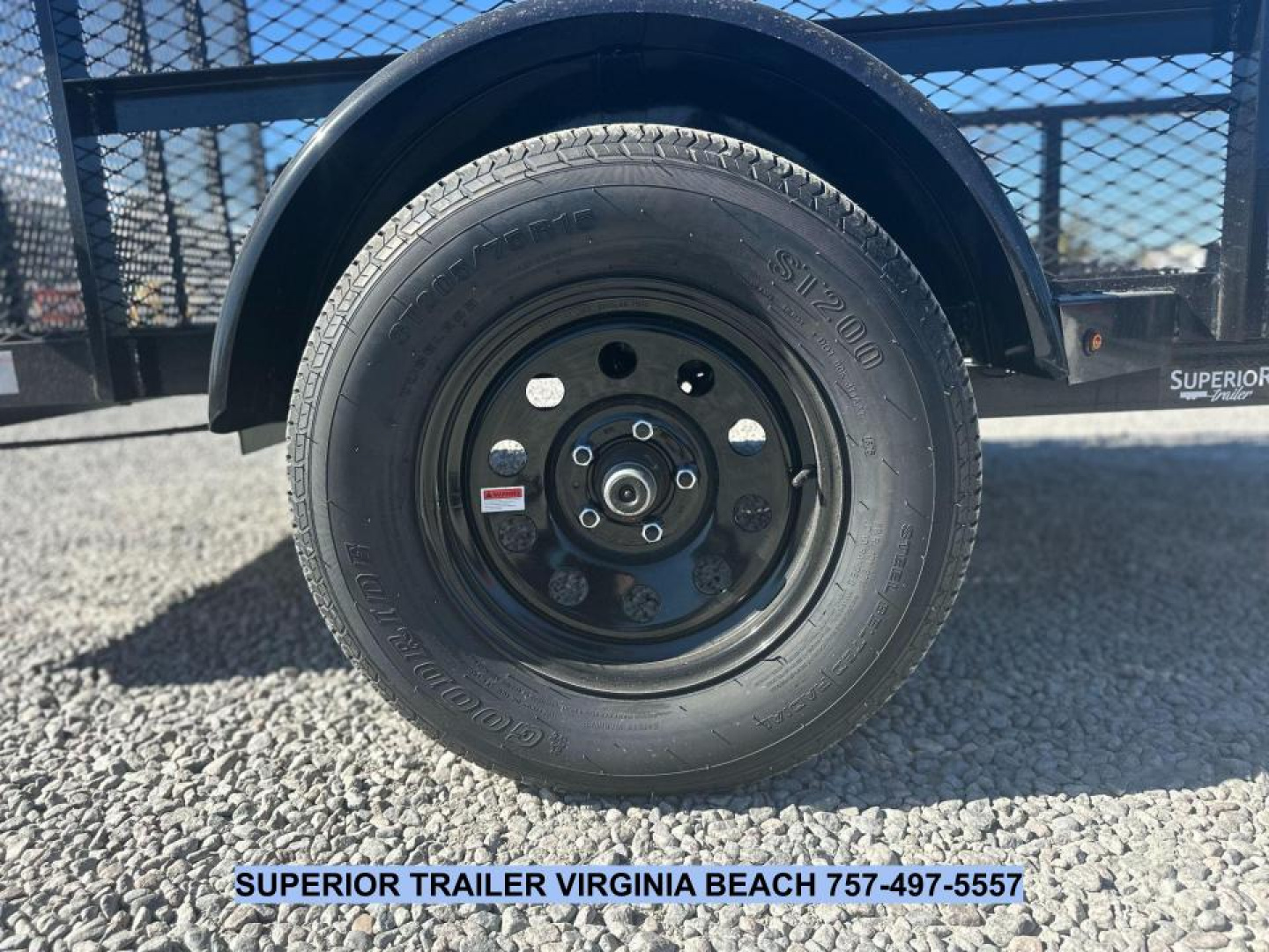 New 2026 Down 2 Earth Trailers 6X10 w/2ft Expanded Metal Sides Utility Trailer