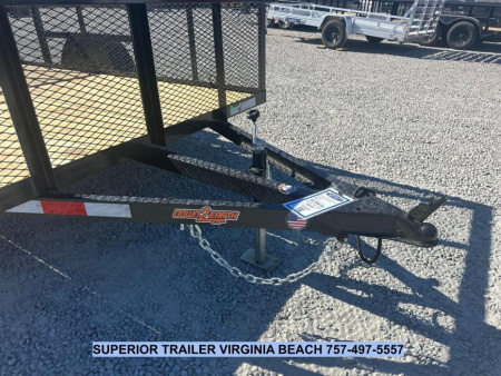New 2026 Down 2 Earth Trailers 6X10 w/2ft Expanded Metal Sides Utility Trailer