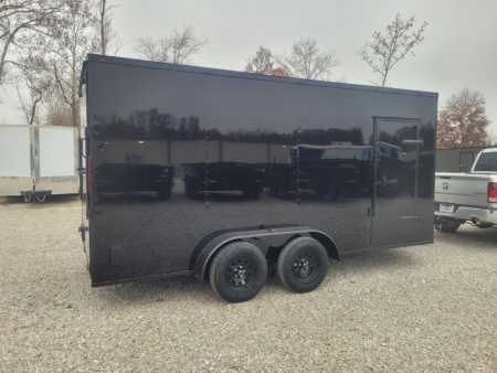 New 2026 Mammoth 7x16 TA Cargo / Enclosed Trailer, 7' interior height , 35k axles, .080 polycore exterior