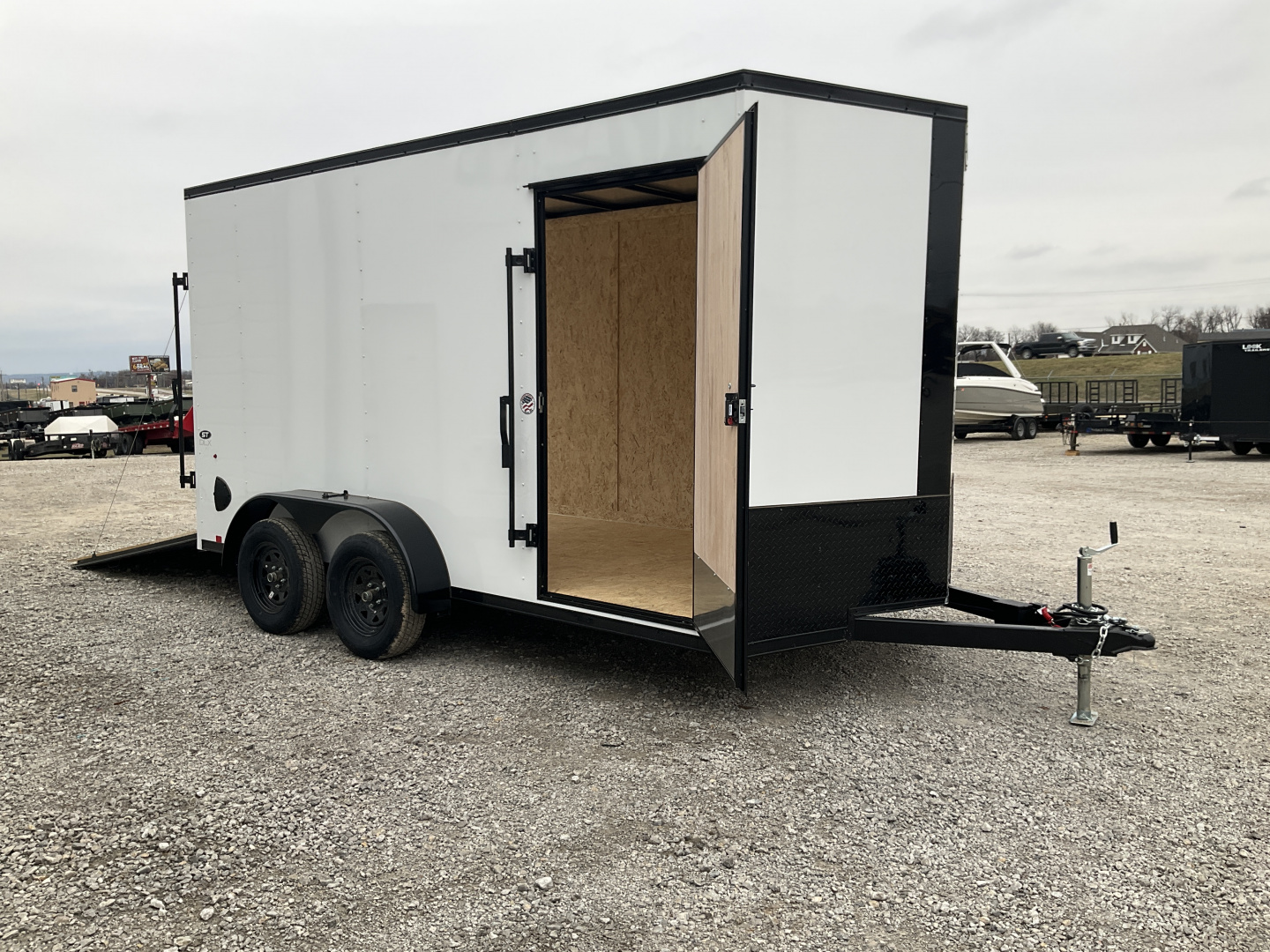 New 2026 Look 7'x14' Enclosed Cargo Trailer - ST DLX