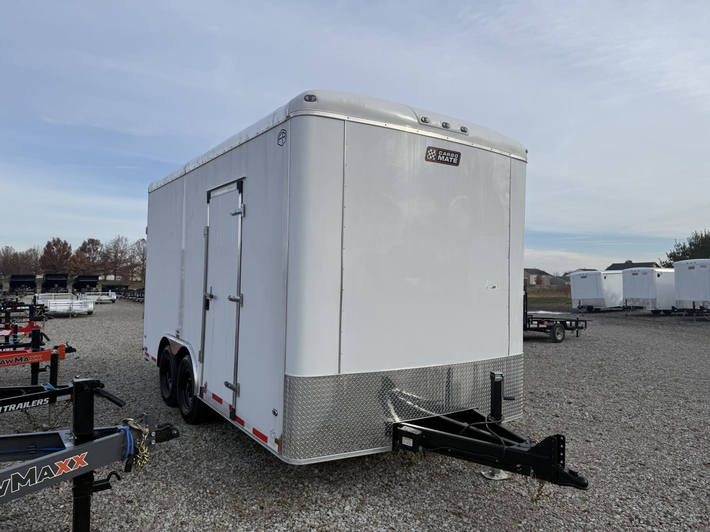 New 2026 Cargo Mate Enclosed EHW8516TA5-24 102x16 TA RAMP DOOR (GVW:14000) WHITE