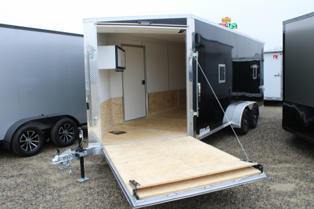 New 2026 Impact Trailers 7.5X23 + 12  R Snowmobile Trailer