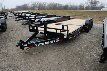 New 2026 PJ Trailers 24' T6 21K GVWR TILT Equipment Trailer