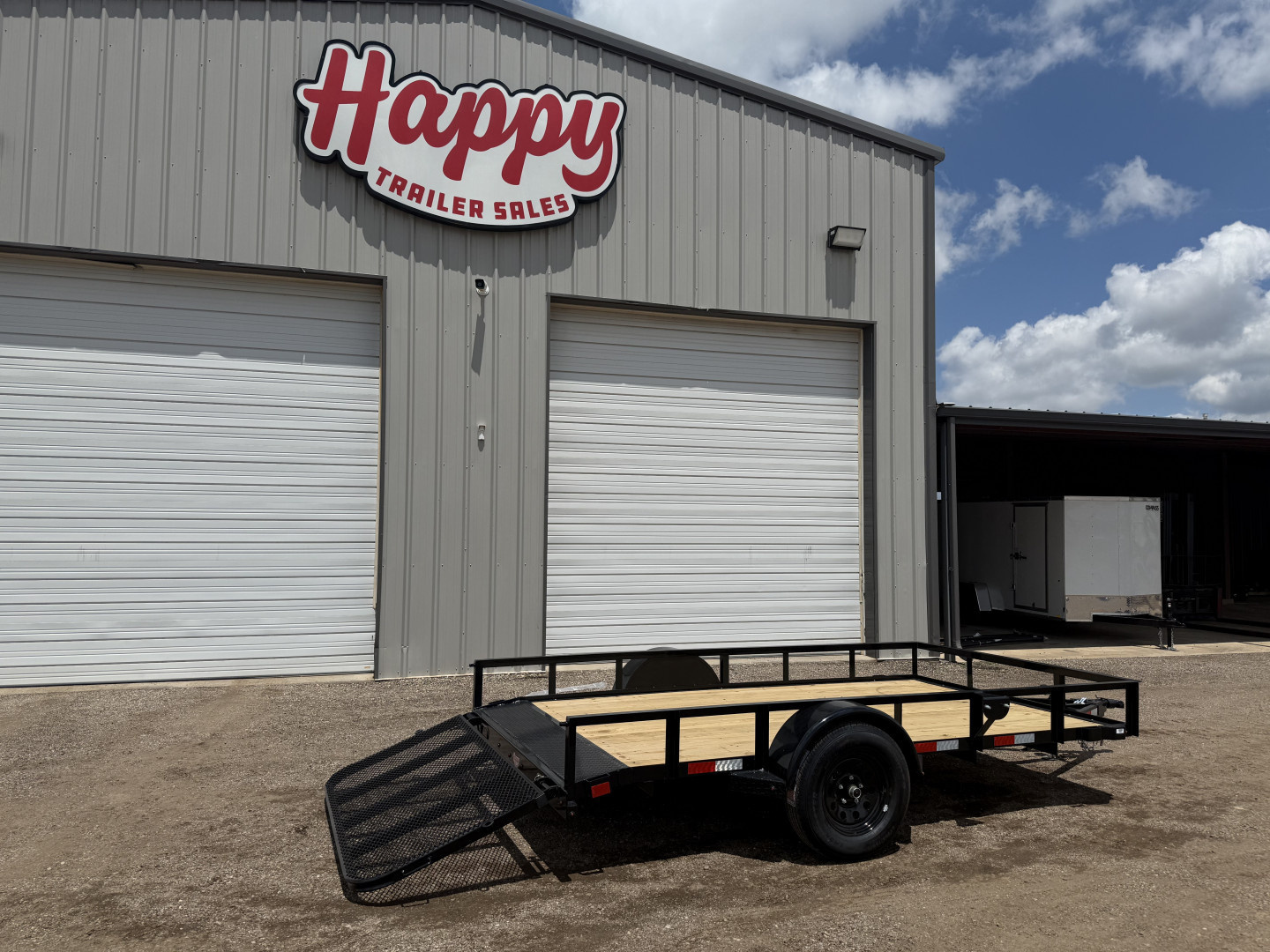 New 2025 X-On 77"x12' Single Axle Utility Trailer - U2