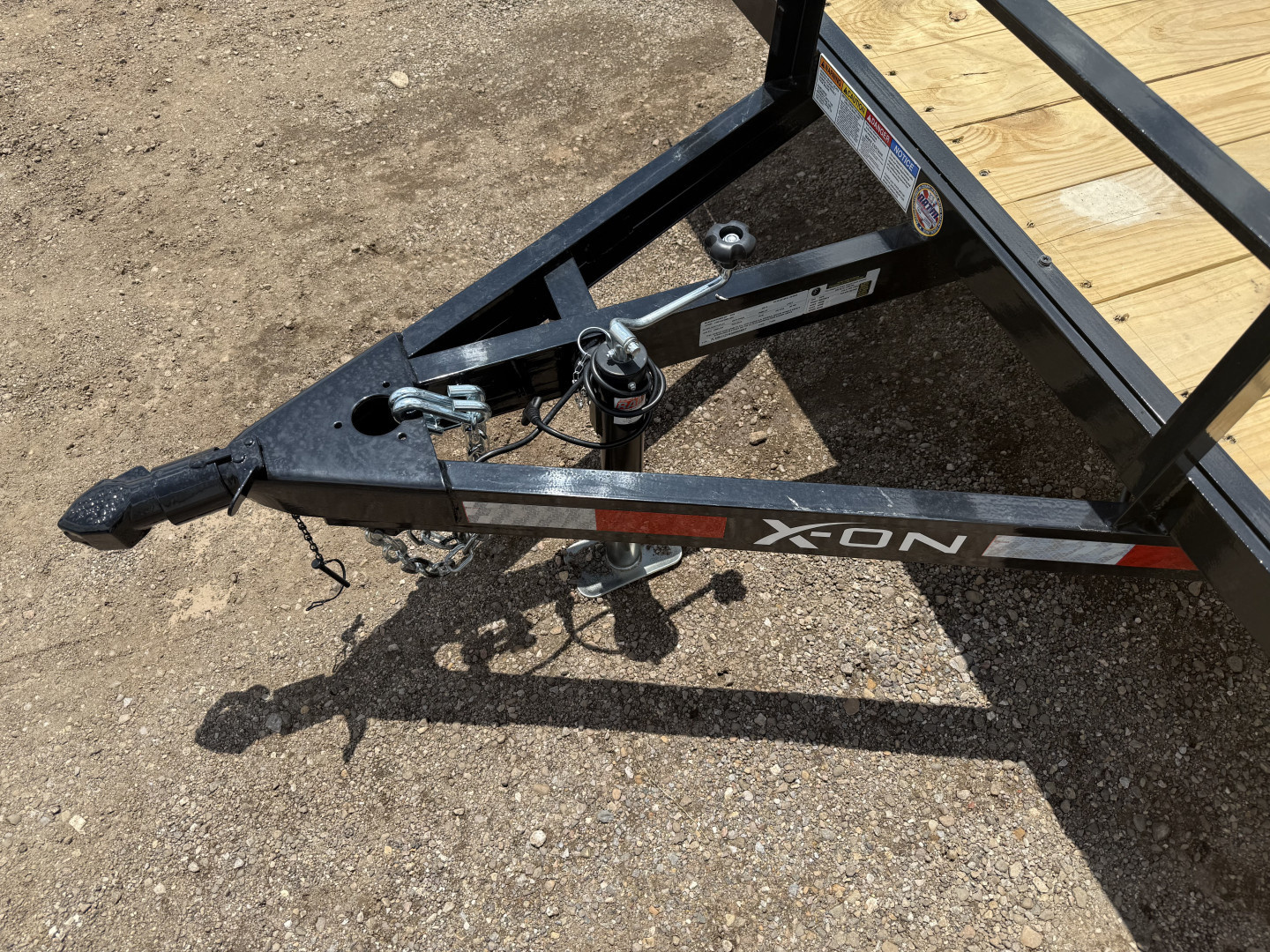 New 2025 X-On 77"x12' Single Axle Utility Trailer - U2