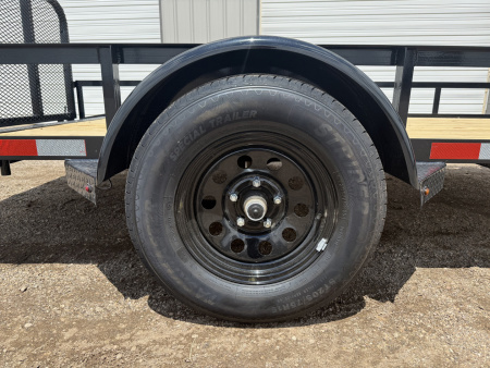 New 2025 X-On 77"x12' Single Axle Utility Trailer - U2