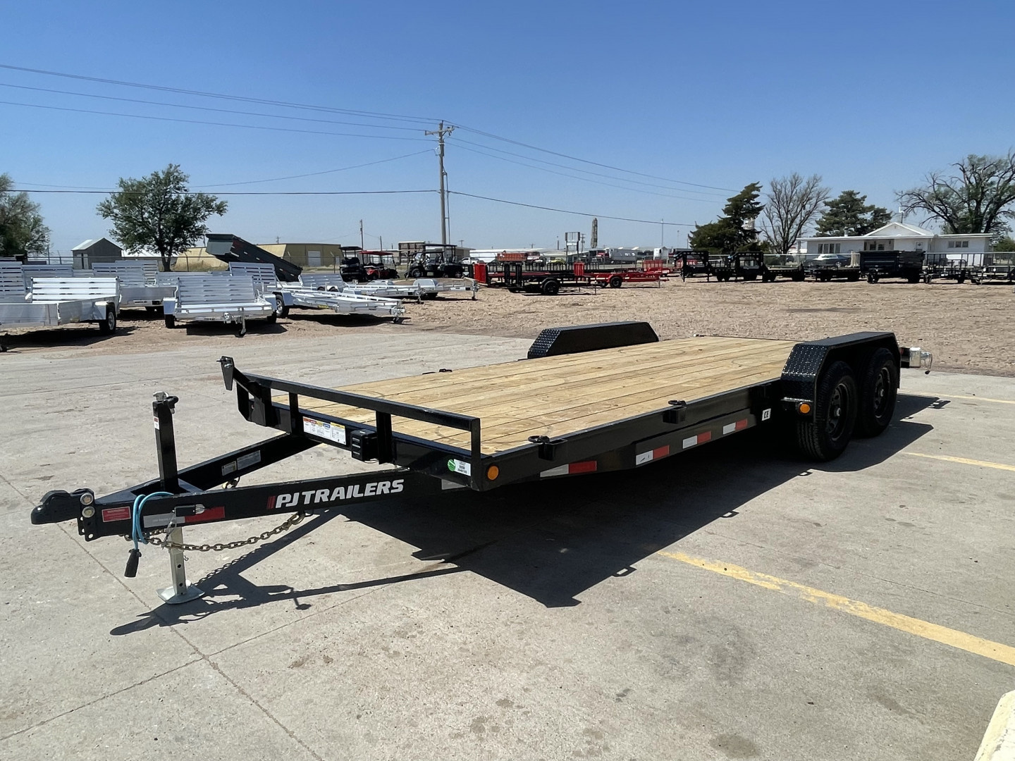 New 2026 PJ Trailers 20' X 83" Car Hauler 5200 LB Axles