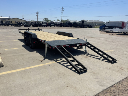 New 2026 PJ Trailers 20' X 83" Car Hauler 5200 LB Axles