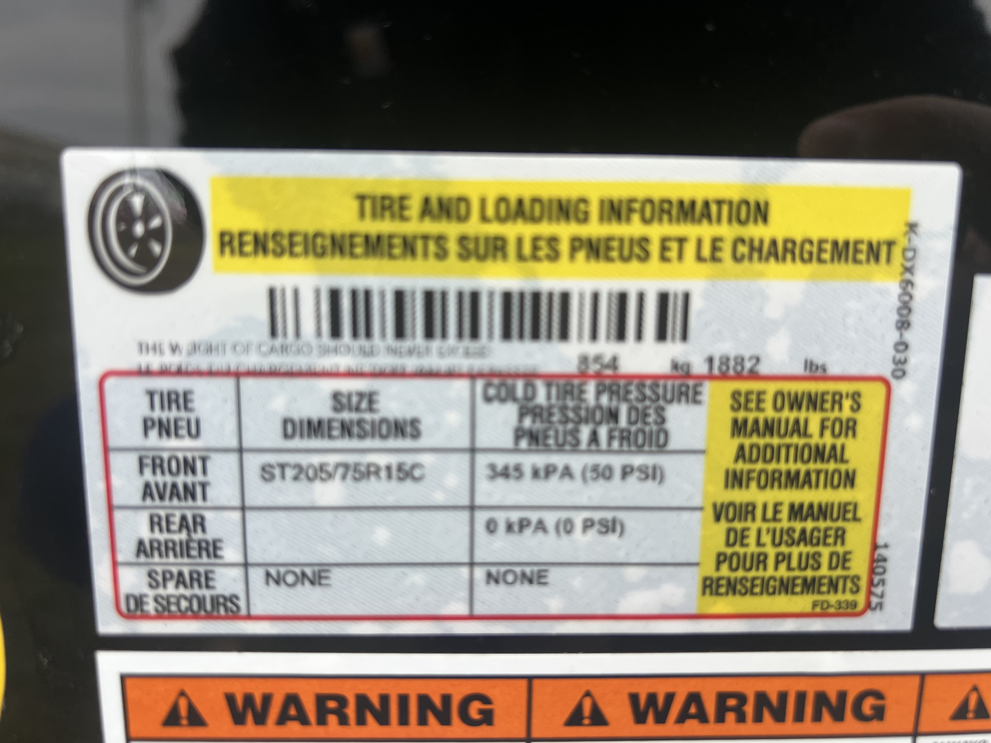 New 2026 Look Trailers 5X8 3K Ramp Door w/Side Door Cargo / Enclosed Trailer