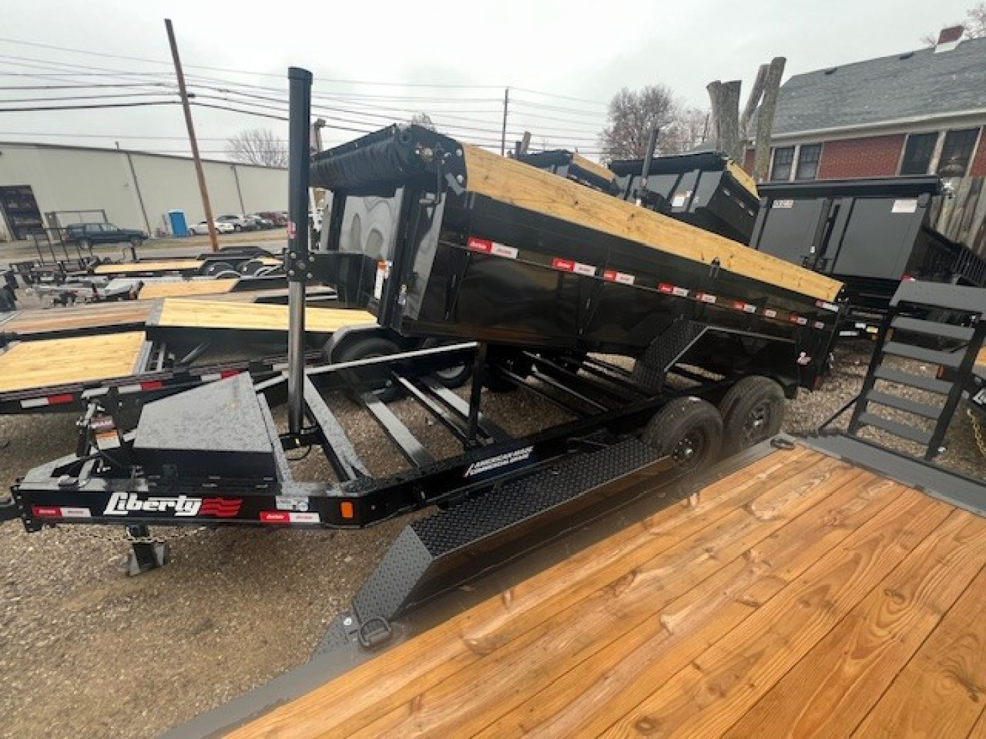 New 2026 Liberty 83x14 14K Telescopic Dump Trailer