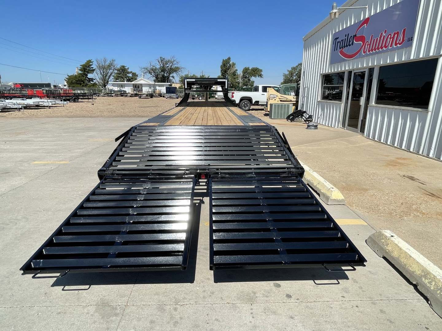 New 2026 PJ Trailers 25' x 102" 7000LB Axles Flatbed Trailer