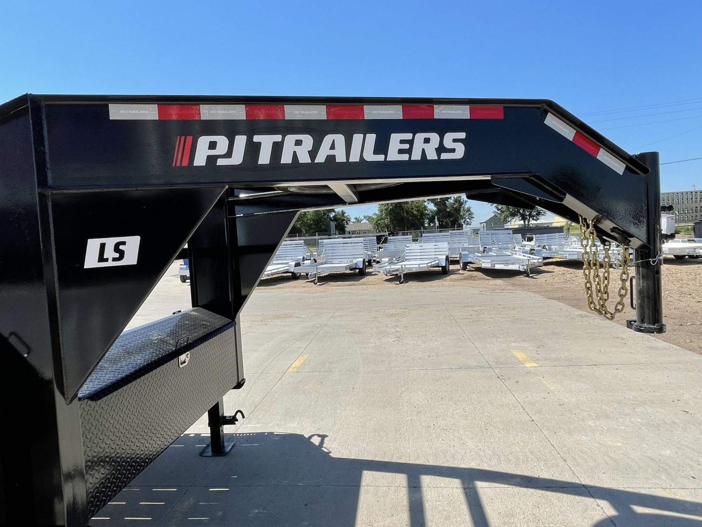 New 2026 PJ Trailers 25' x 102" 7000LB Axles Flatbed Trailer