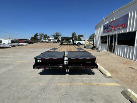 New 2026 PJ Trailers 25' x 102" 7000LB Axles Flatbed Trailer