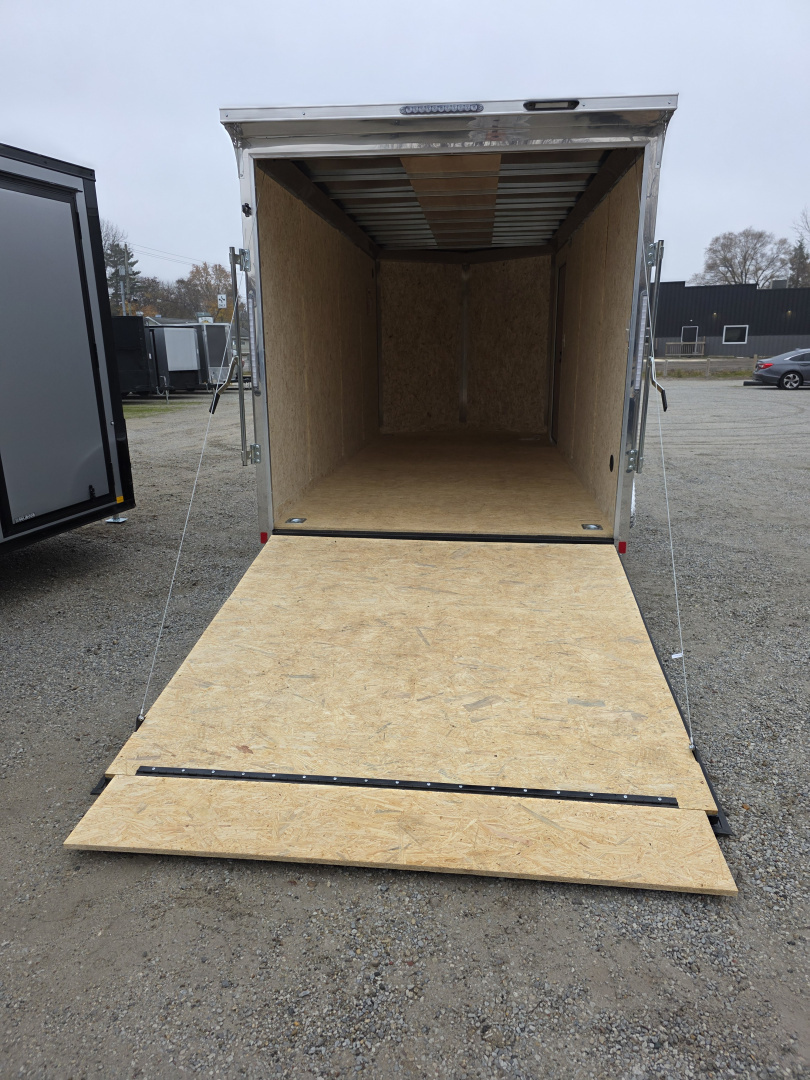 New 2026 Formula Trailers 7x16 7' 080 SCREWLESS DRINGS ALUM WHEELS SXS UTV GOLFCART Cargo / Enclosed Trailer