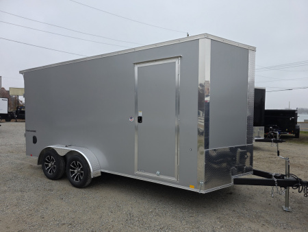 New 2026 Formula Trailers 7x16 7' 080 SCREWLESS DRINGS ALUM WHEELS SXS UTV GOLFCART Cargo / Enclosed Trailer