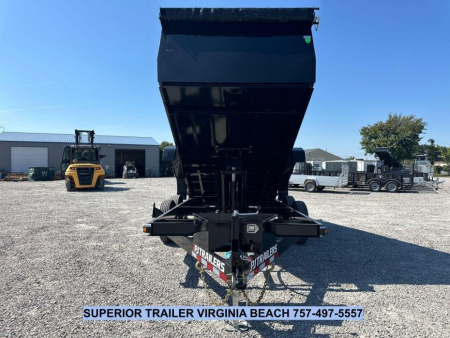 New 2026 PJ Trailers D7 7x14 Dump 14K Dump Trailer w/ 4ft Sides