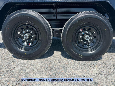 New 2026 PJ Trailers D7 7x14 Dump 14K Dump Trailer w/ 4ft Sides
